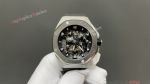 LS. Factory Audemars Piguet Royal Oak Concept 43mm Tourbillon Movement Black Panther Black Band Watch